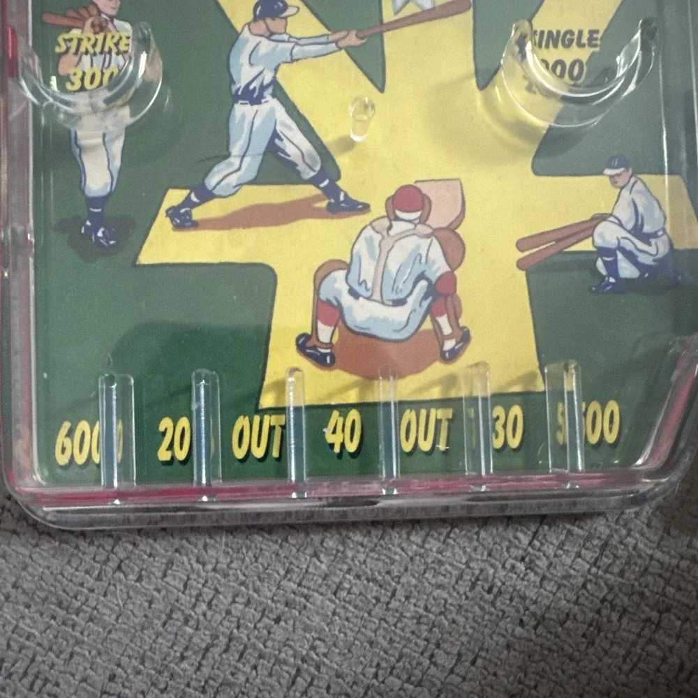 SCHYLLING HOME RUN! BASEBALL CLASSIC PINBALL GAME HANDHELD 2006 10